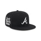 Atlanta Braves Diet Starts Monday Can't Teach Taste Black 59FIFTY Fitted Hat