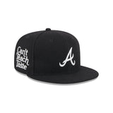 Atlanta Braves Diet Starts Monday Can't Teach Taste Black 59FIFTY Fitted Hat
