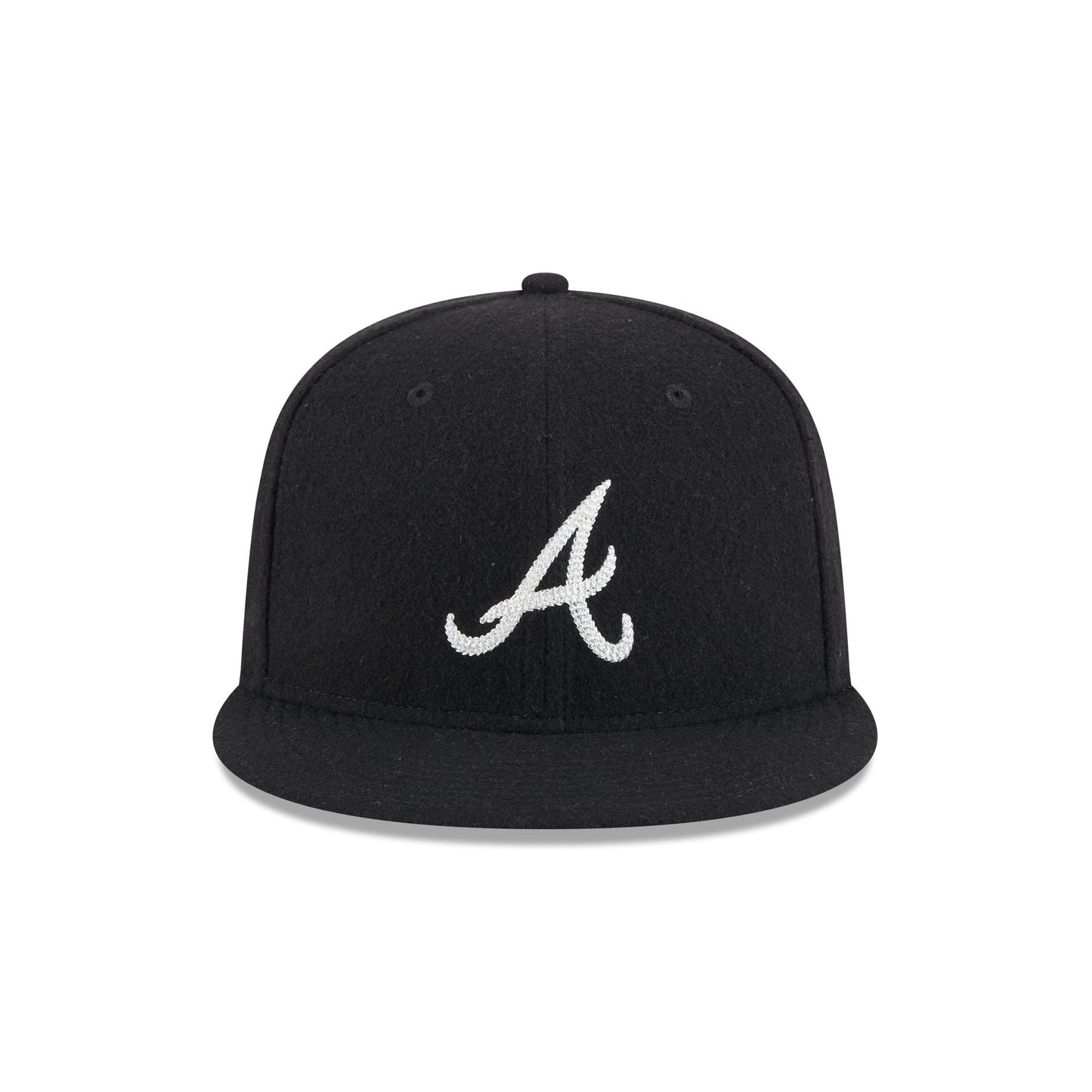 Atlanta Braves Diet Starts Monday Can't Teach Taste Black 59FIFTY Fitted Hat