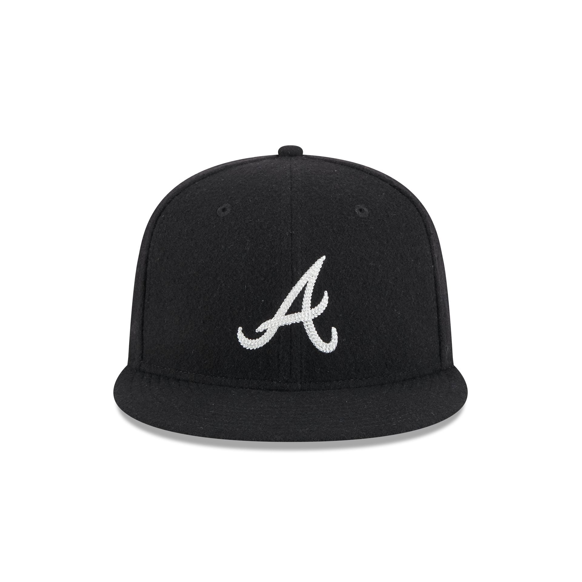 Atlanta Braves Diet Starts Monday Can't Teach Taste Black 59FIFTY Fitted Hat