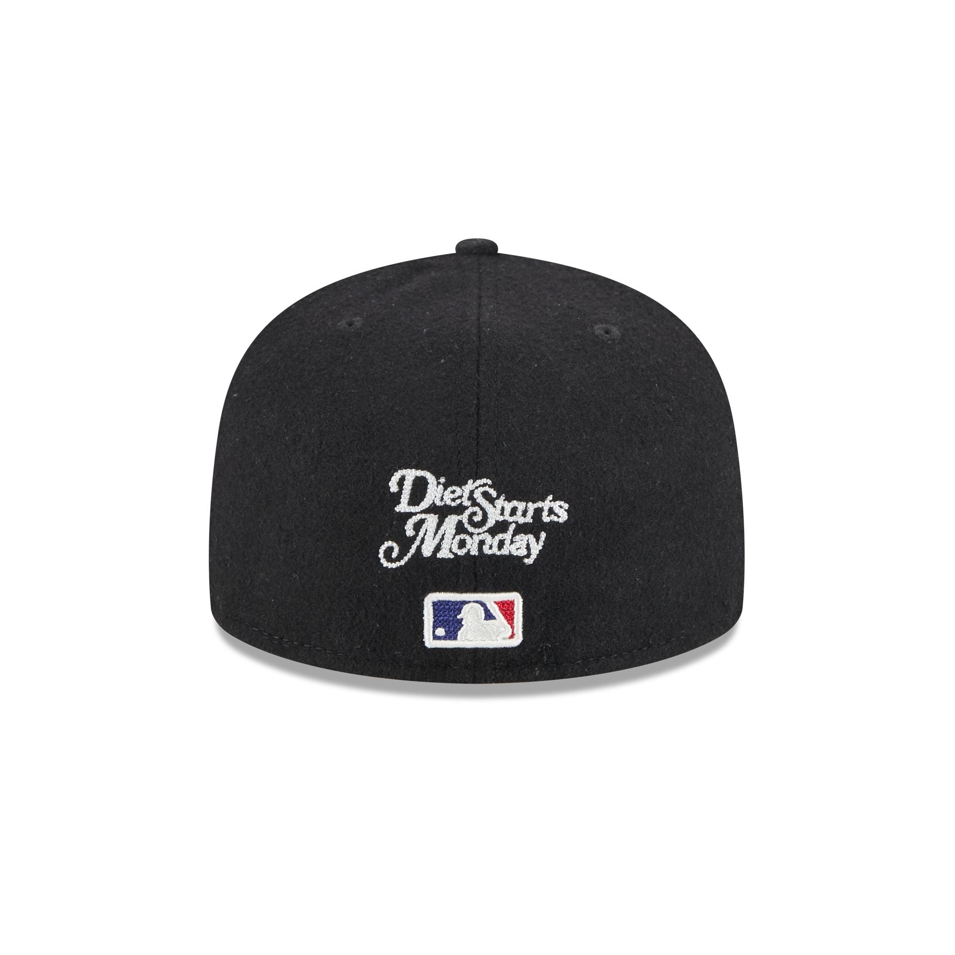 Atlanta Braves Diet Starts Monday Can't Teach Taste Black 59FIFTY Fitted Hat