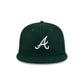 Atlanta Braves Diet Starts Monday Can't Teach Taste Green 59FIFTY Fitted Hat