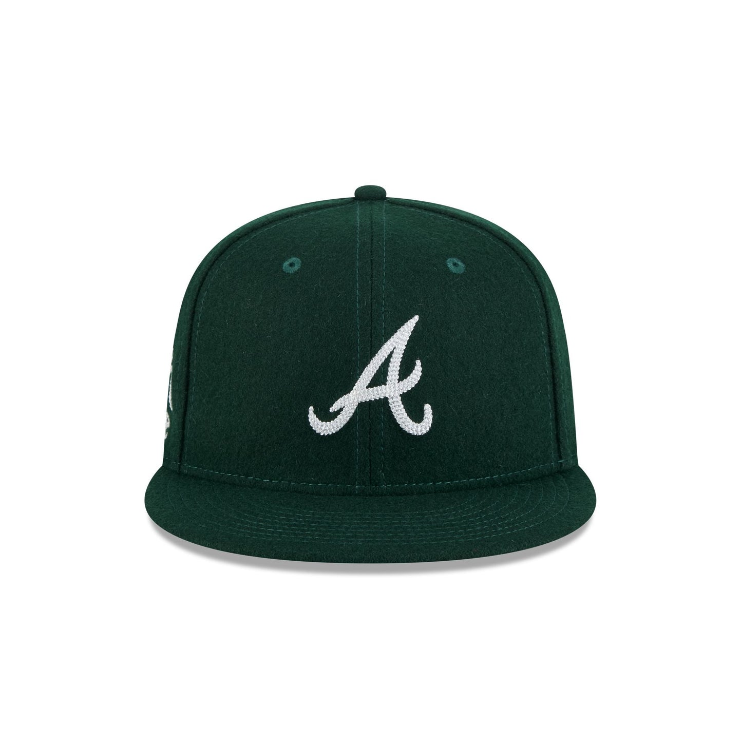 Atlanta Braves Diet Starts Monday Can't Teach Taste Green 59FIFTY Fitted Hat
