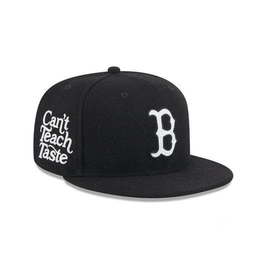 Boston Red Sox Diet Starts Monday Can't Teach Taste Black 59FIFTY Fitted Hat