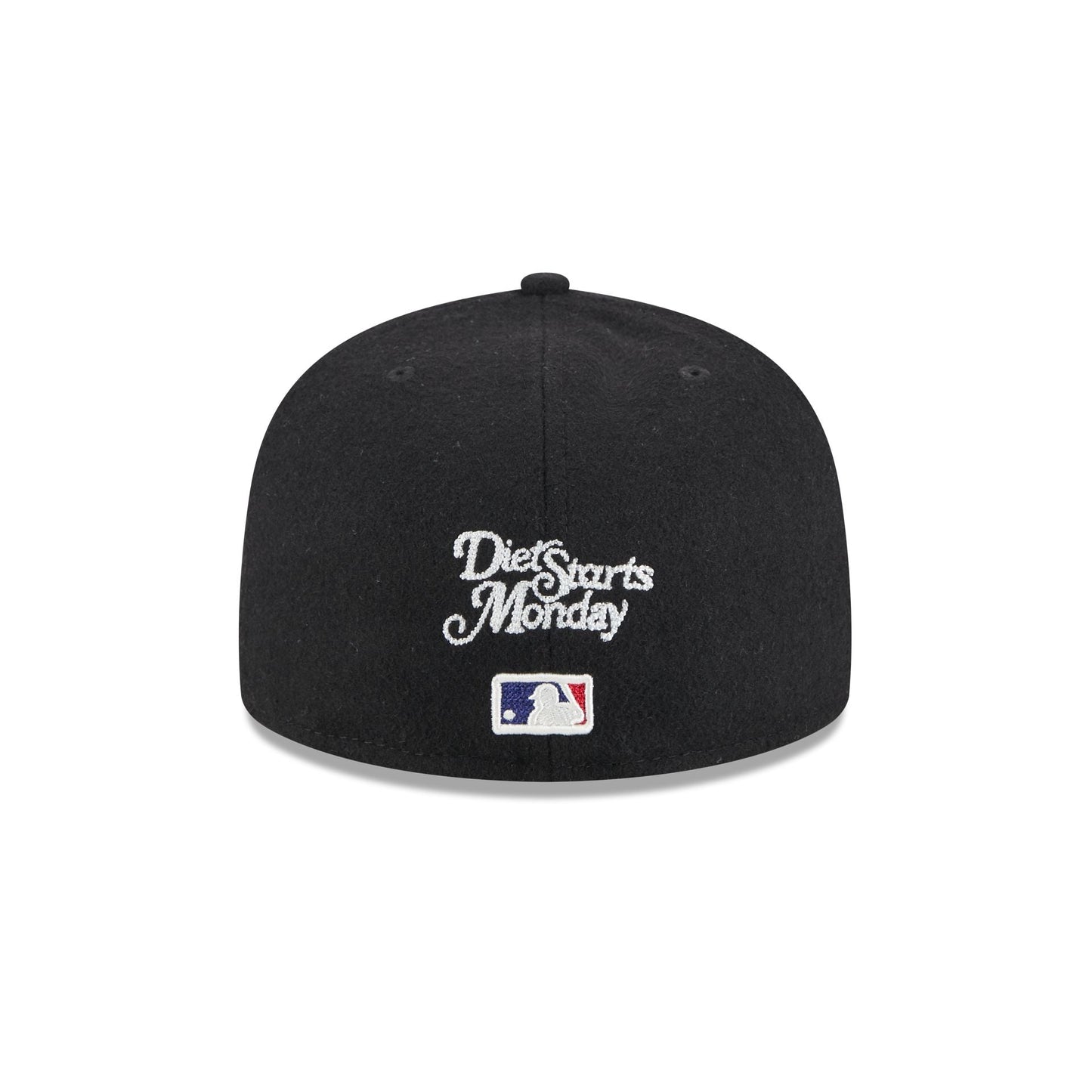 Cincinnati Reds Diet Starts Monday Can't Teach Taste Black 59FIFTY Fitted Hat