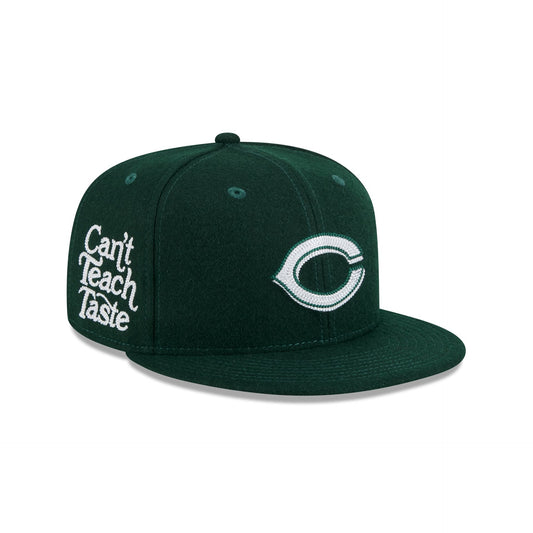Cincinnati Reds Diet Starts Monday Can't Teach Taste Green 59FIFTY Fitted Hat