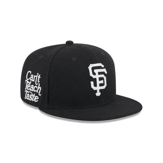 San Francisco Giants Diet Starts Monday Can't Teach Taste Black 59FIFTY Fitted Hat