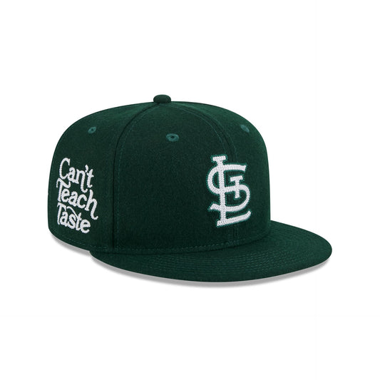 St. Louis Cardinals Diet Starts Monday Can't Teach Taste Green 59FIFTY Fitted Hat