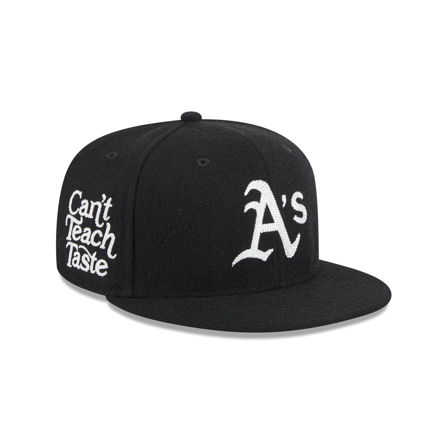 Athletics Diet Starts Monday Can't Teach Taste Black 59FIFTY Fitted Hat