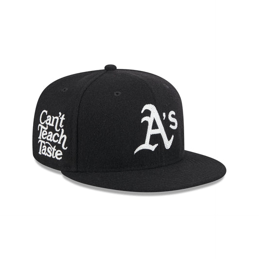 Athletics Diet Starts Monday Can't Teach Taste Black 59FIFTY Fitted Hat