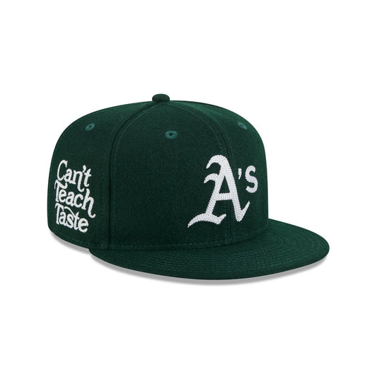 Athletics Diet Starts Monday Can't Teach Taste Green 59FIFTY Fitted Hat