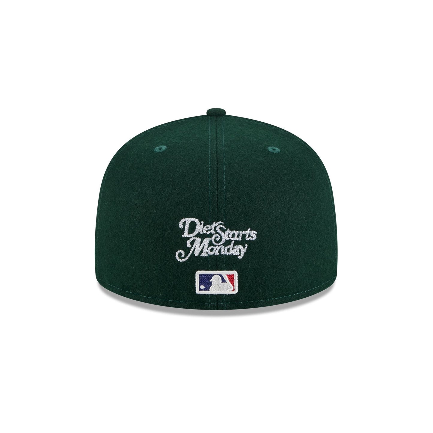 Athletics Diet Starts Monday Can't Teach Taste Green 59FIFTY Fitted Hat