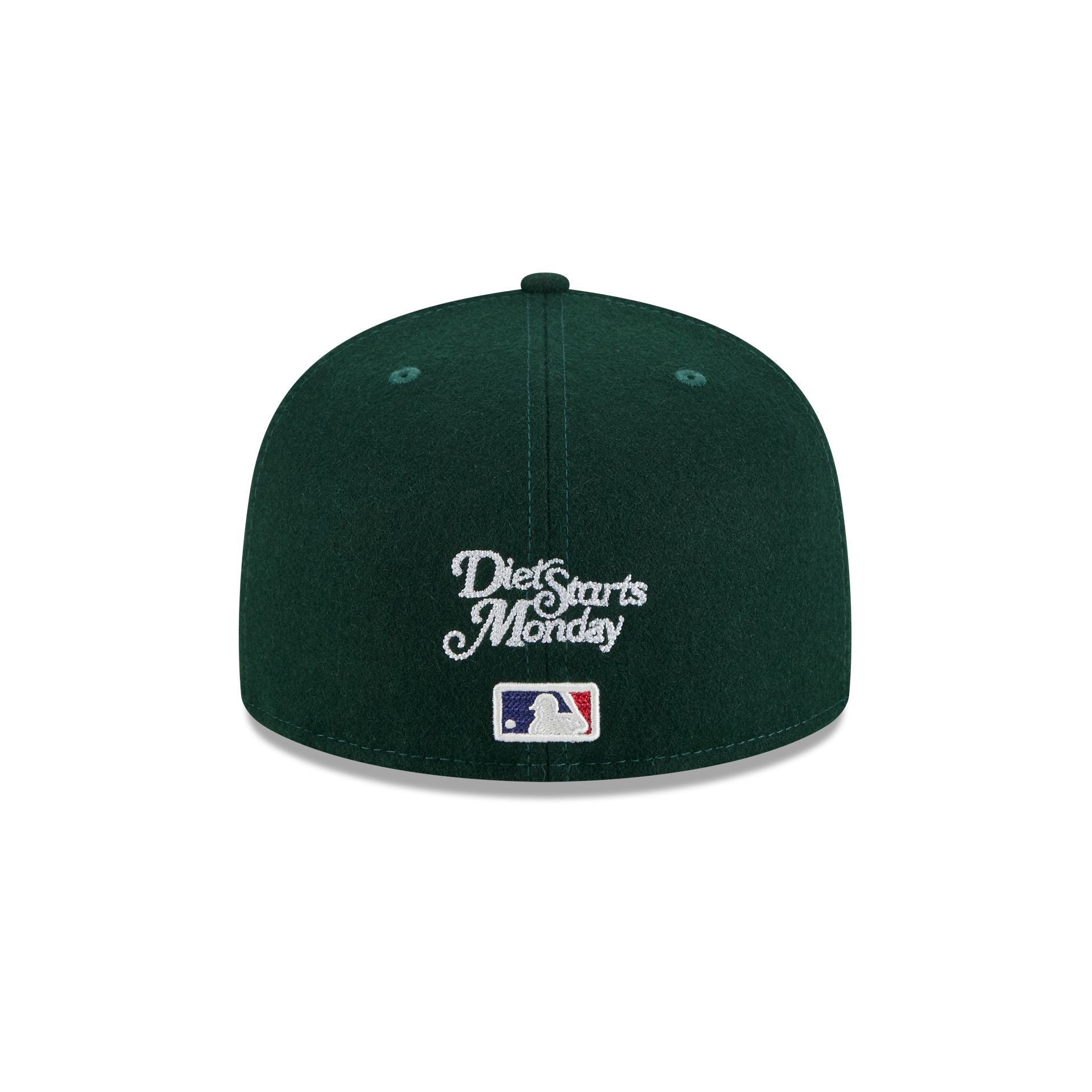 Athletics Diet Starts Monday Can't Teach Taste Green 59FIFTY Fitted Hat