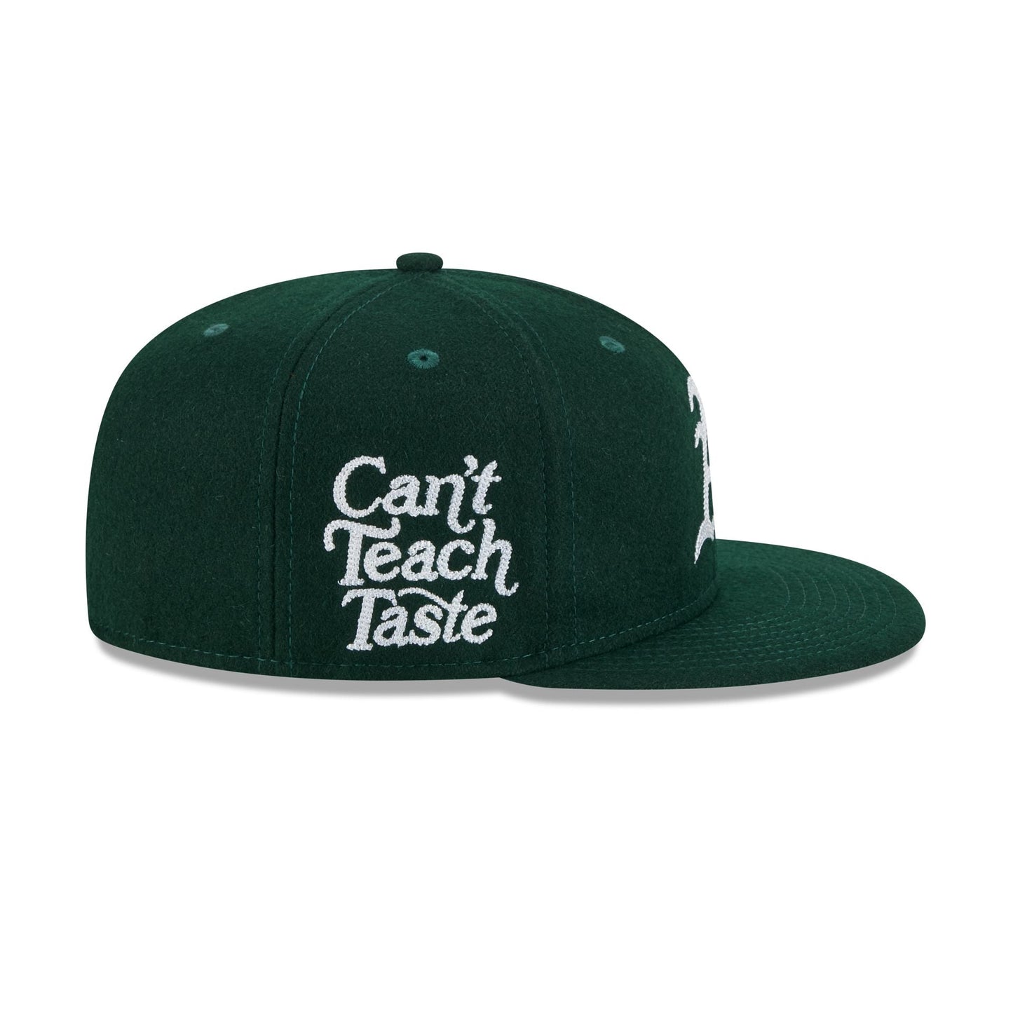 Athletics Diet Starts Monday Can't Teach Taste Green 59FIFTY Fitted Hat