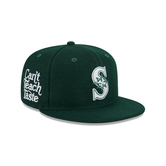 Seattle Mariners Diet Starts Monday Can't Teach Taste Green 59FIFTY Fitted Hat