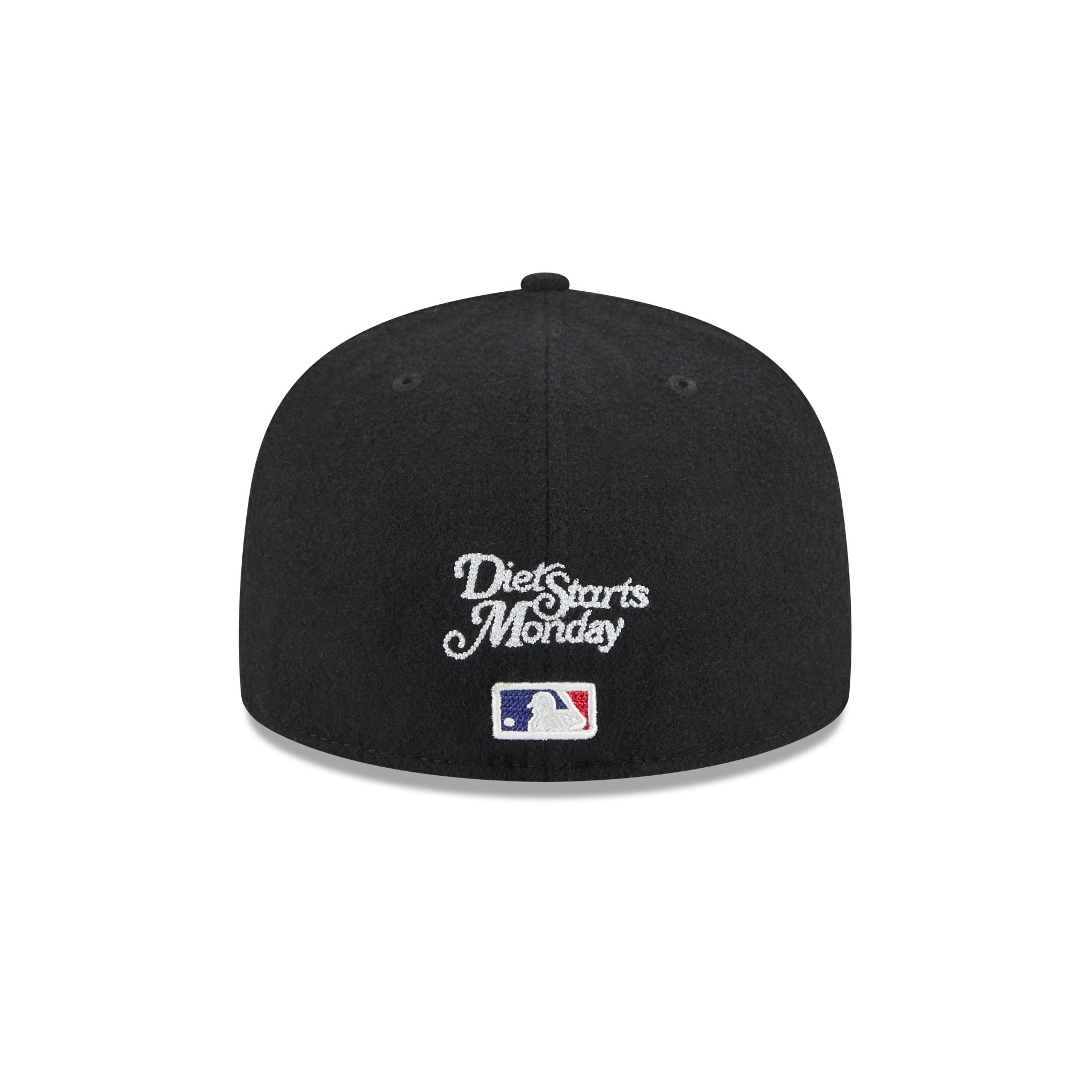 Texas Rangers Diet Starts Monday Can't Teach Taste Black 59FIFTY Fitted Hat
