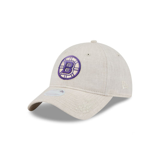 Boston Bruins Floral Women's 9TWENTY Adjustable Hat