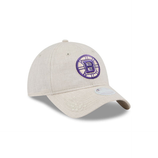 Boston Bruins Floral Women's 9TWENTY Adjustable Hat