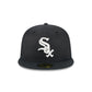 Team Linen Chicago White Sox 59FIFTY Fitted Hat