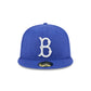 Team Linen Brooklyn Dodgers 59FIFTY Fitted Hat