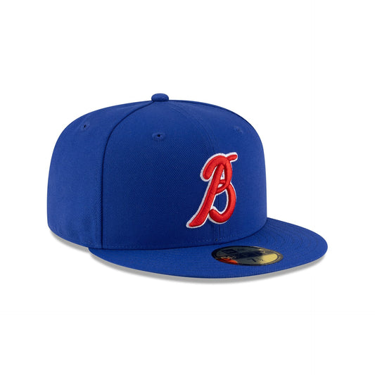 Bravos de León LMB 100th Anniversary Alt Blue 59FIFTY Fitted Hat