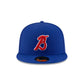 Bravos de León LMB 100th Anniversary Alt Blue 59FIFTY Fitted Hat