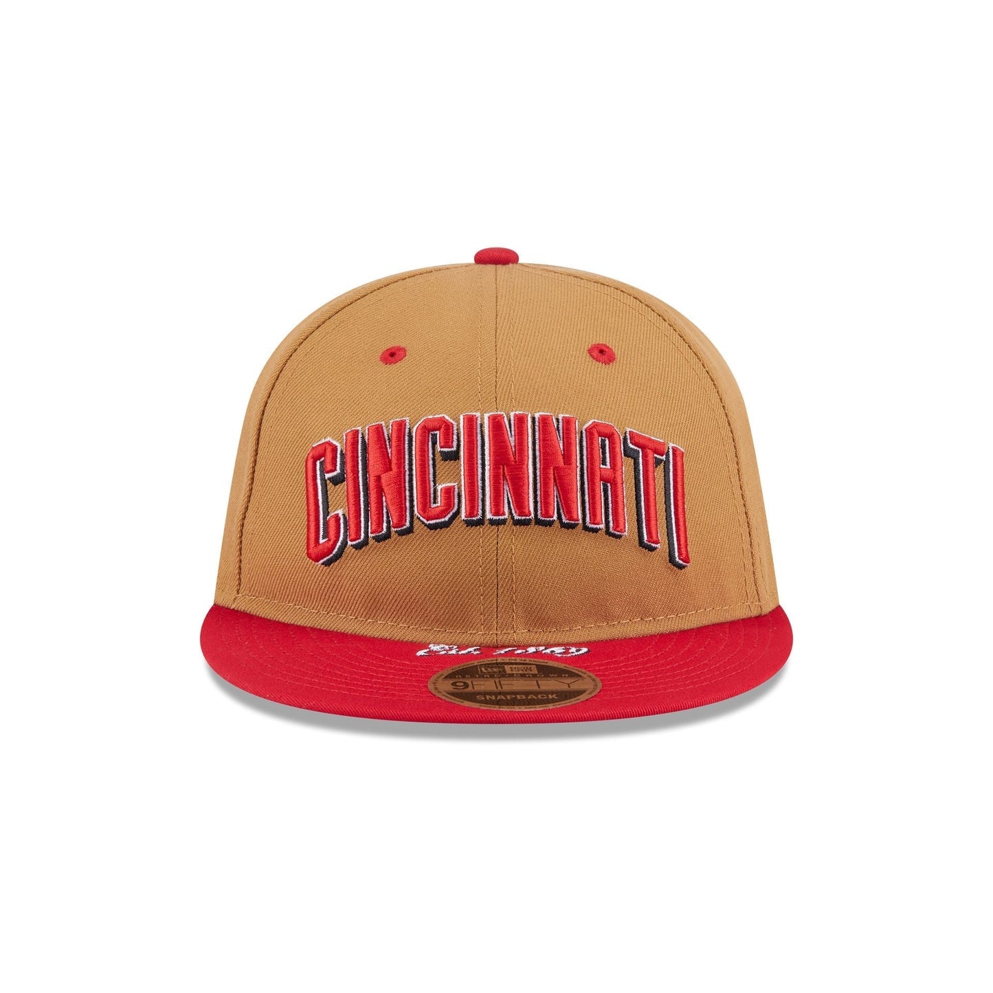 Cincinnati Reds Wheat Retro Crown 9FIFTY Snapback Hat