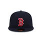 Boston Red Sox Floral Undervisor 59FIFTY Fitted Hat