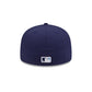 Tampa Bay Rays Floral Undervisor 59FIFTY Fitted Hat