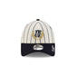 TRUE. Navy Pinstripe 9FORTY Adjustable Hat
