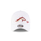 Birmingham Stallions White 39THIRTY Stretch Fit Hat