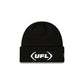 UFL Black Cuff Knit Beanie