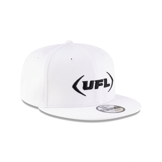UFL White 9FIFTY Snapback Hat