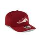 Birmingham Stallions Red 9SEVENTY Stretch-Snap Hat
