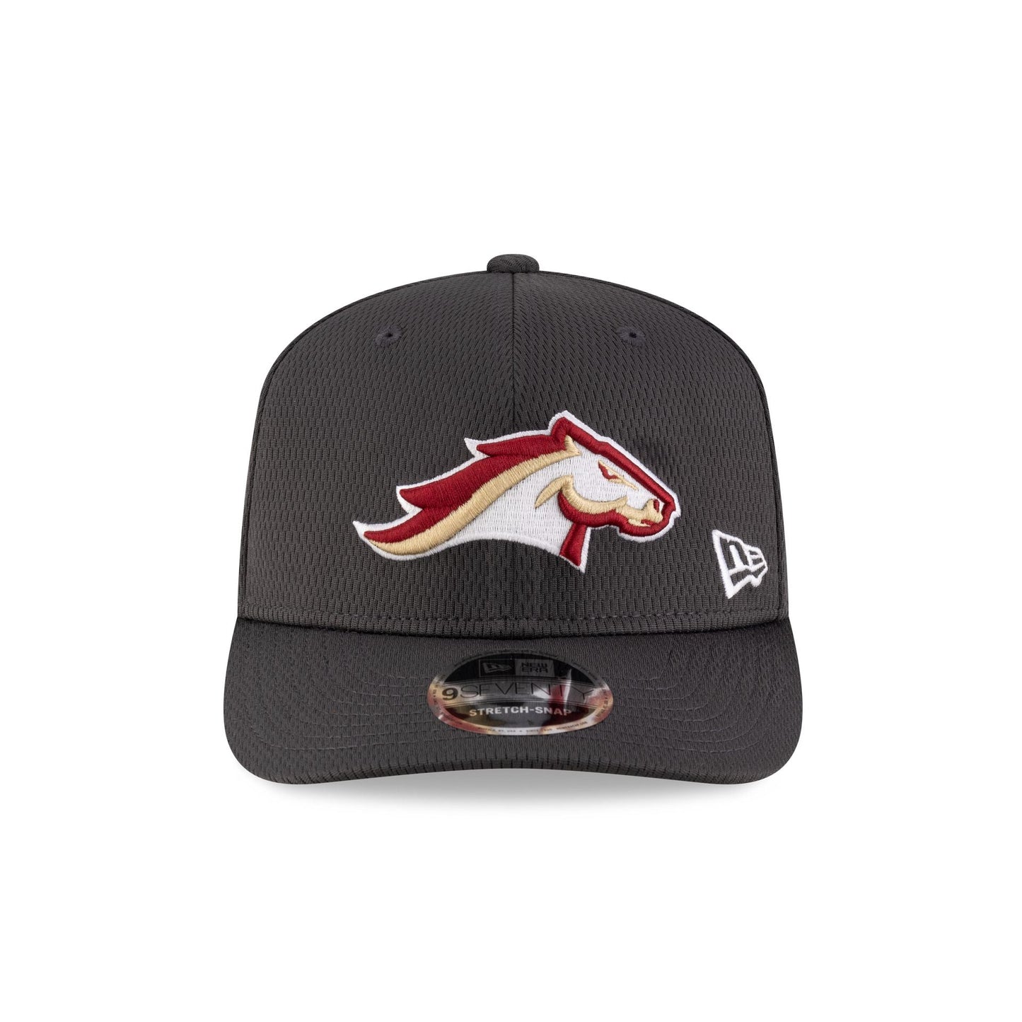 Birmingham Stallions Gray 9SEVENTY Stretch-Snap Hat