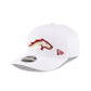 Birmingham Stallions White 9SEVENTY Stretch-Snap Hat