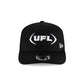 UFL Black 9SEVENTY Stretch-Snap Hat