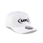 UFL White 9SEVENTY Stretch-Snap Hat