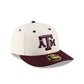 Texas A&M Aggies Chrome White Low Profile 59FIFTY Fitted Hat