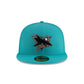 San Jose Sharks Teal 59FIFTY Fitted Hat
