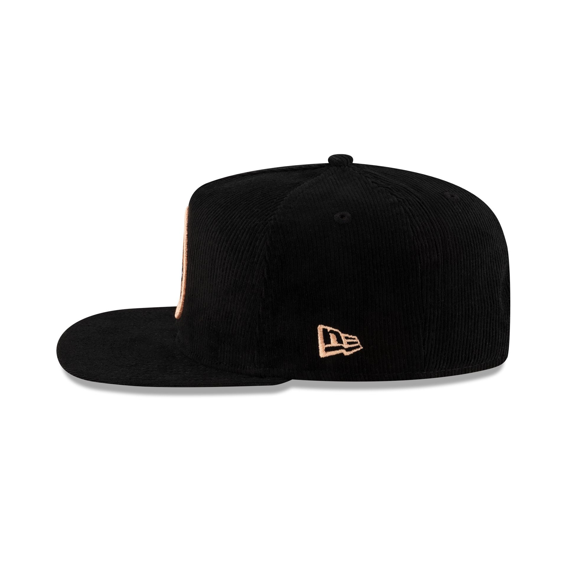 Columbus Clingstones Black Corduroy Golfer Hat