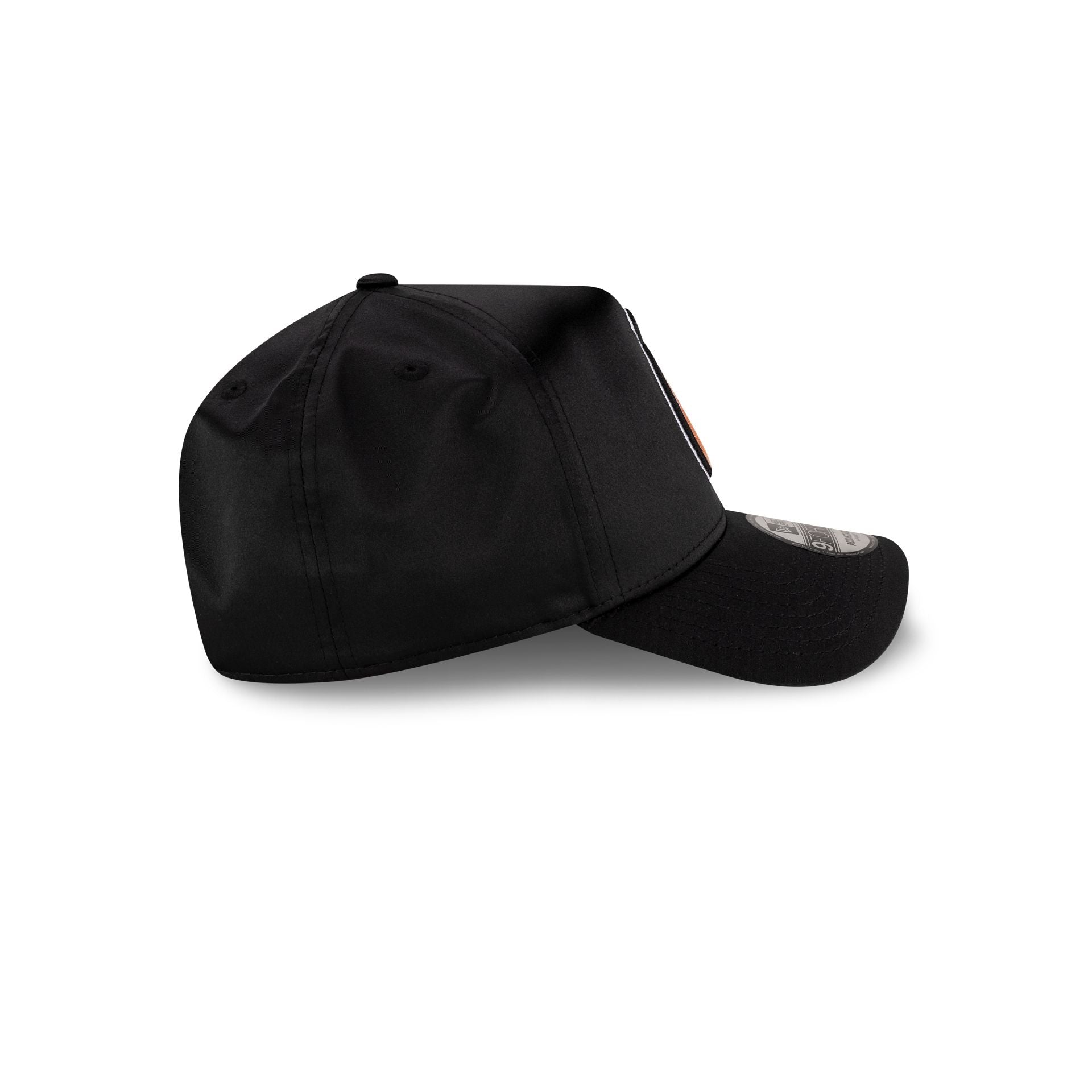 Columbus Clingstones Black Satin 9FORTY A-Frame Snapback Hat