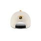 Boston Bruins Chrome White 9FORTY A-Frame Snapback Hat
