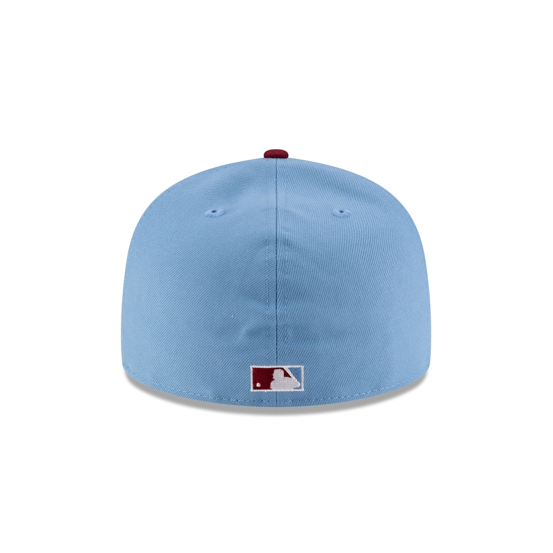 Just Caps Sky Blue Philadelphia Phillies 59FIFTY A-Frame Fitted Hat
