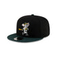 Athletics Mascot Black 9FIFTY Snapback Hat