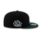 Tampa Bay Rays Mascot Black 9FIFTY Snapback Hat