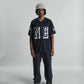 Warren Navy Raglan Baseball Jersey